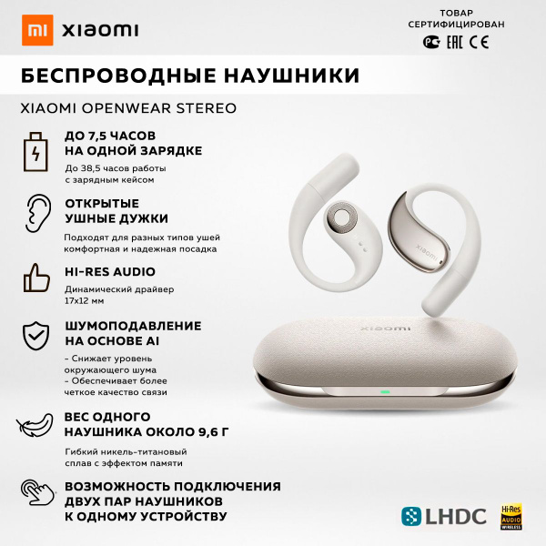 Наушники Накладные Xiaomi M2319E1 Беспроводное 16 6 941 812 780 794 ...