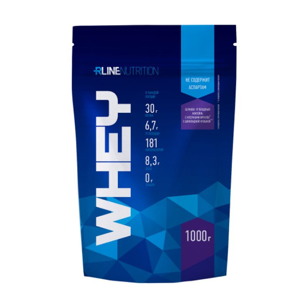 Протеин Rline Whey, 1000 г - пломбир - купить с доставкой по выгодным ...