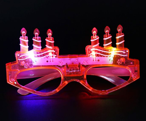Очки светодиодные для селфи, неоновые светящиеся с led подсветкой для ...