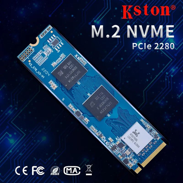 2 ТБ Внутренний SSD-диск Kston SSD M.2 2280 NVME PCI-E 4.0 (K5770-2TB ...
