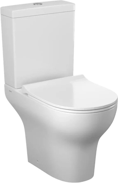 Унитаз-компакт VitrA Zentrum Nifa 9824B003-7217 напольный, безободковый ...