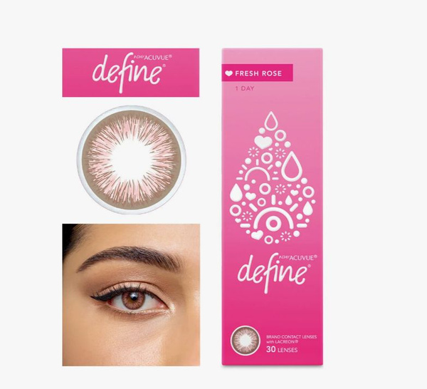 ACUVUE Цветные контактные линзы, -7.00, 8.5 купить на OZON по низкой ...