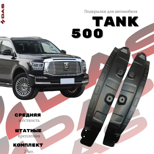 Подкрылки для задних колес Tank 500 / Танк 500 2023-2025 г.вкупить c ...