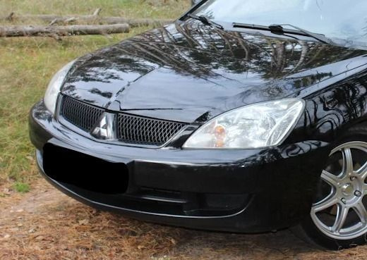 бампер передний мицубиси лансер 9 рестайлинг mitsubishi lancer IX ...