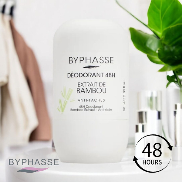 Дезодорант BYPHASSE с экстрактом бамбука 50 мл. Испания купить на OZON ...