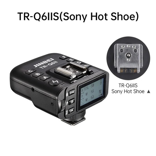 JINBEI TR-Q6II-S 2,4 G TTL HSS Высокоскоростной синхронизирующий ...