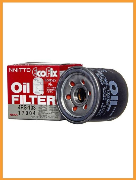 NITTO Фильтр масляный арт. 4RS103, 1 шт. купить на OZON по низкой цене ...