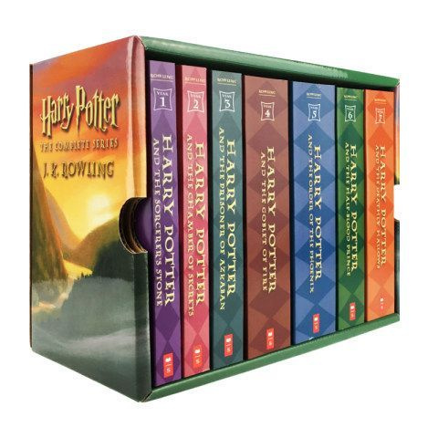 Гарри Поттер Росмэн набор из 7 книг в твердом переплете, подарочный ...