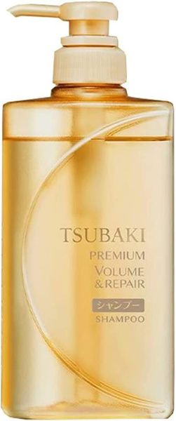 Японский шампунь Tsubaki Premium Volume & Repair для восстановления и ...