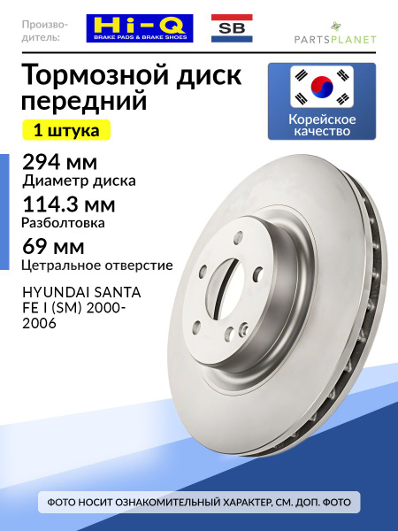 HI-Q диски передние