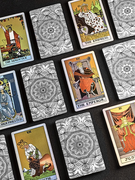 Карты Таро Уэйта под старину Пластиковые Необычный подарок купить на ...