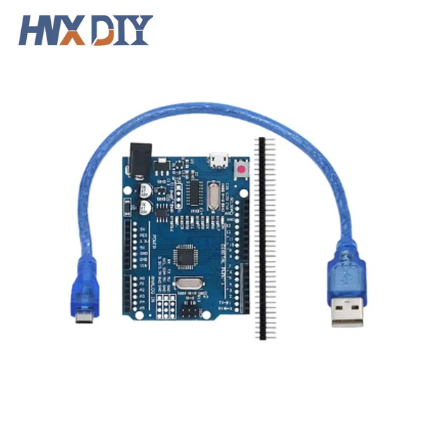 1-10 шт. R3 CH340G MEGA328P чип UNO R3 с USB/TYPE-C КАБЕЛЕМ ATMEGA328P ...