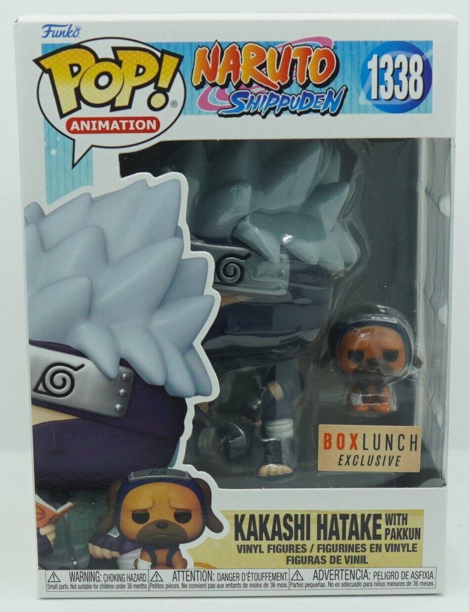 Фигурка Funko Pop! Naruto: Kakashi Hatake with Pakkun (стикер Boxlunch  (Фанко Поп Какаши с Паккун из аниме Наруто)) - купить с доставкой по  выгодным ценам в интернет-магазине OZON (1509497095)