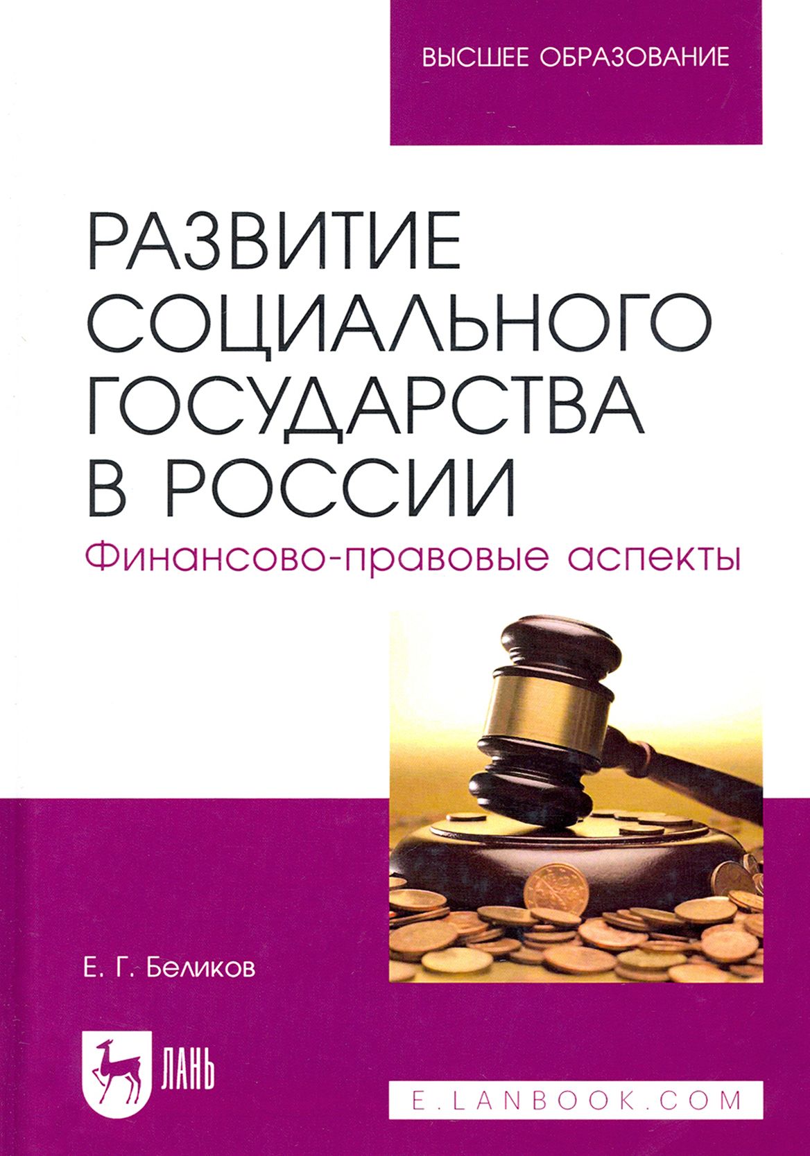 Развитие социального государства в России. Финансово-правовые аспекты | Беликов Евгений Геннадьевич