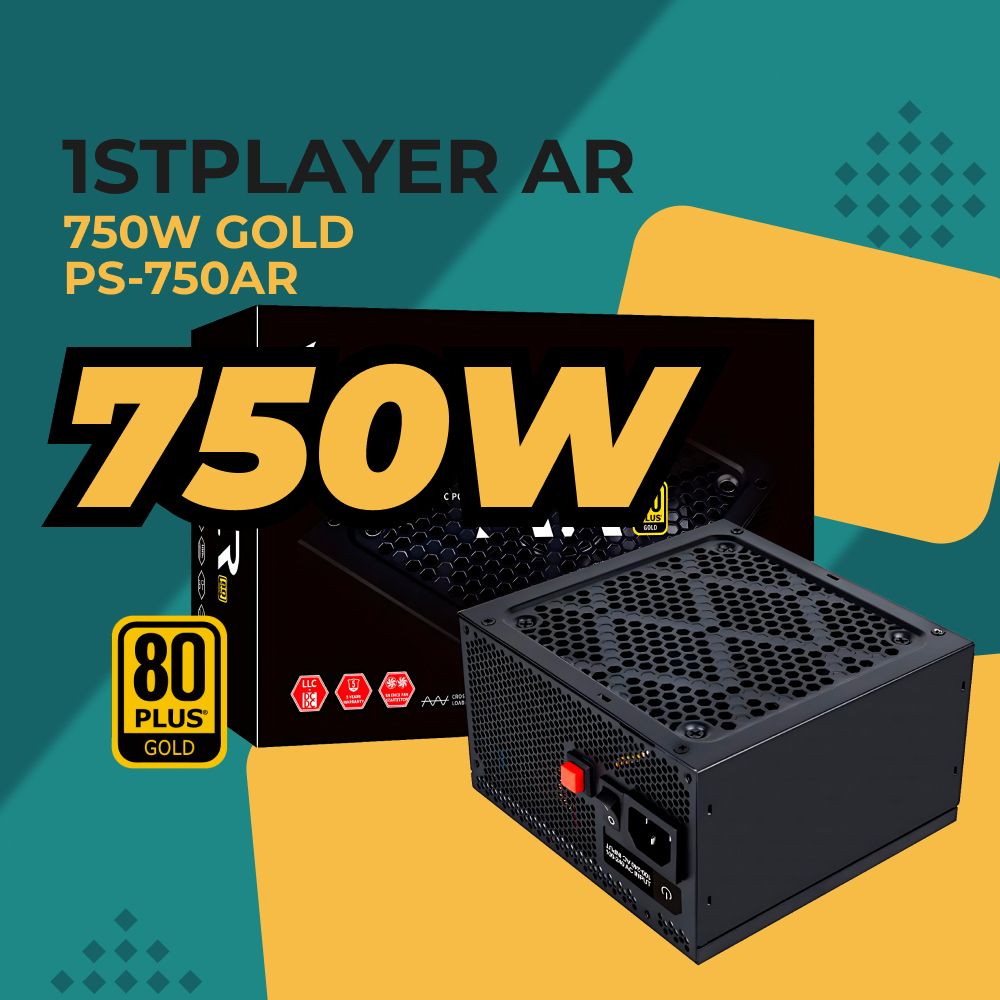 Блок питания 1stplayer ar 750w 80 gold