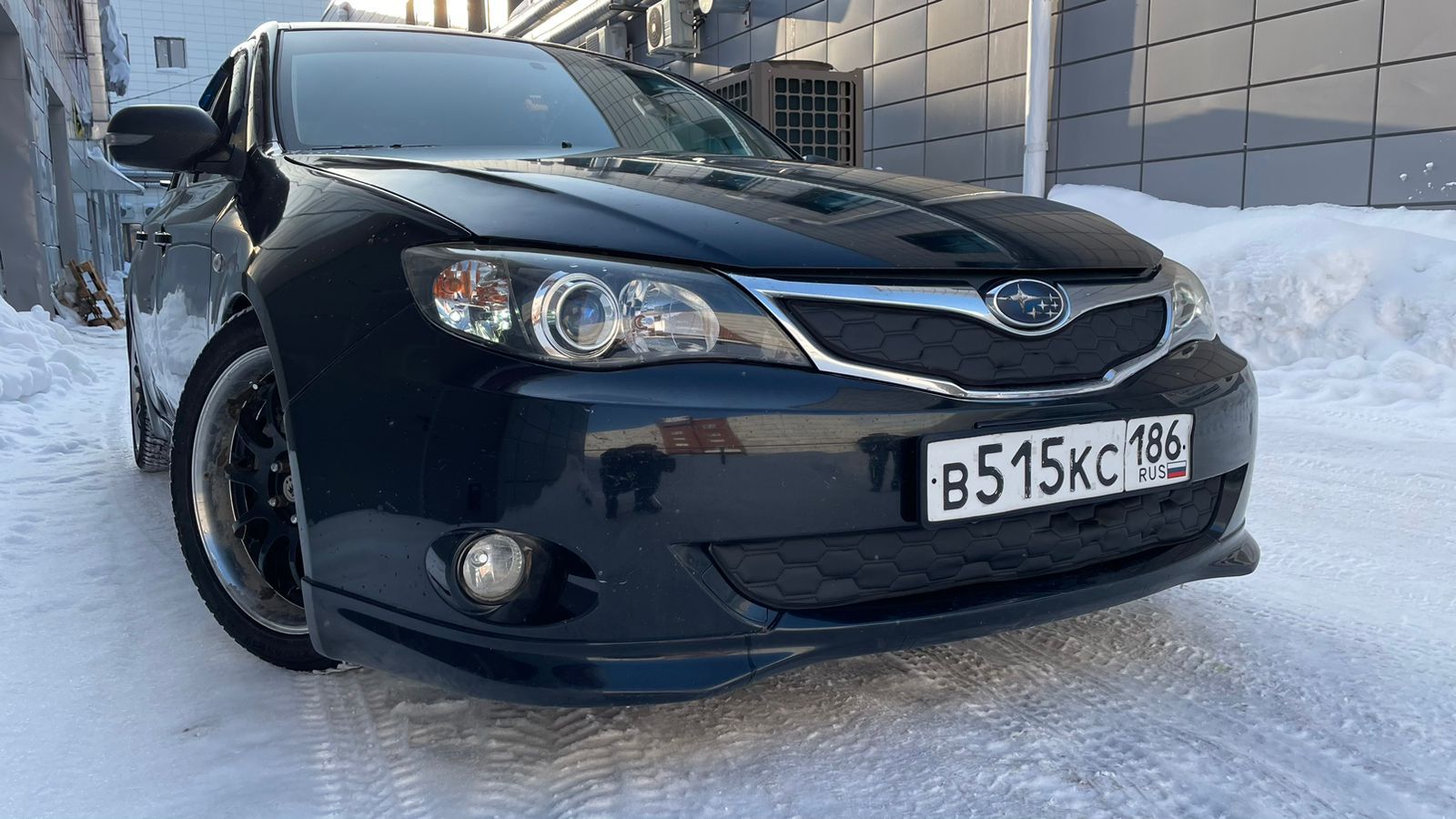 Утеплитель радиатора и бампера для Subaru Impreza (2007 -2011) III Субару Импреза