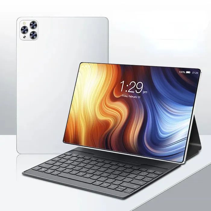 Планшет tablet андроид 11Pro, 10.1" 512 ГБ/512 ГБ, серебристый