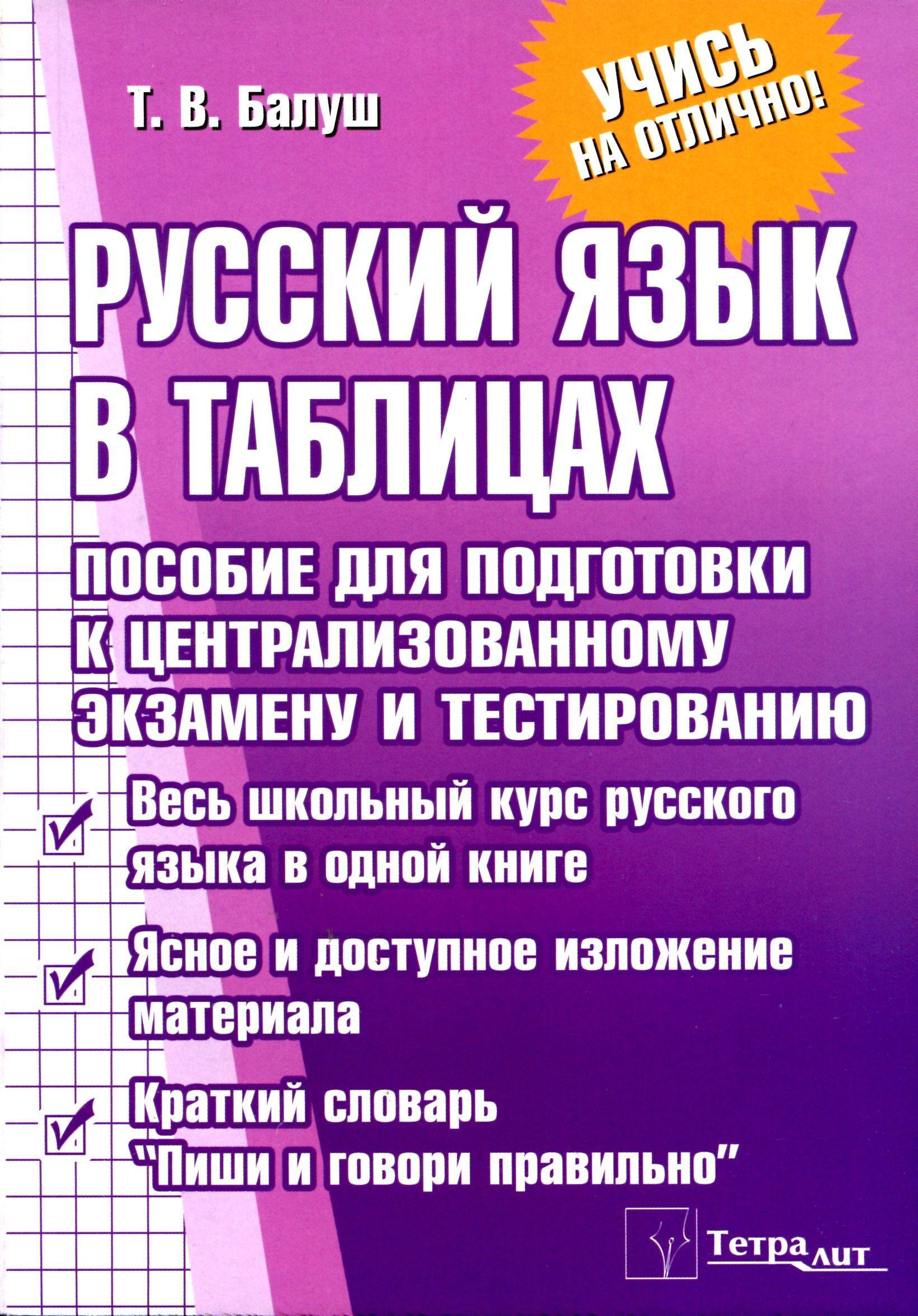 Русский Язык Цт Тесты Купить