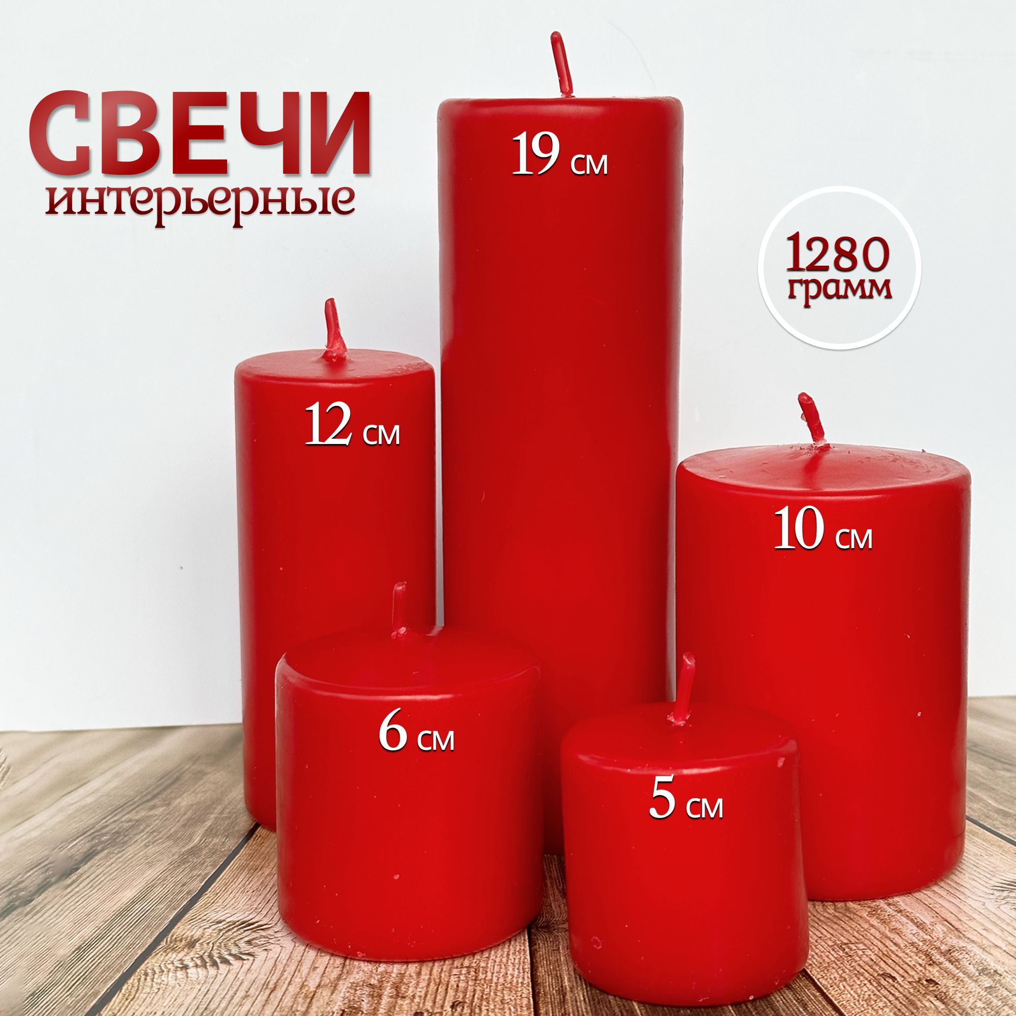 Набор свечей...