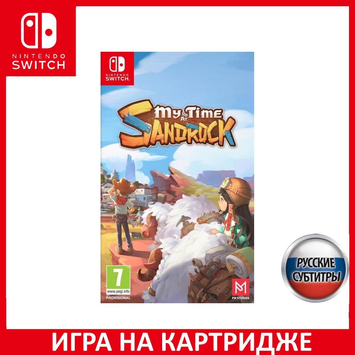 Игра My Time At Sandrock Русская Версия (Nintendo Switch, Русские субтитры)  купить по низкой цене с доставкой в интернет-магазине OZON (1324394309)