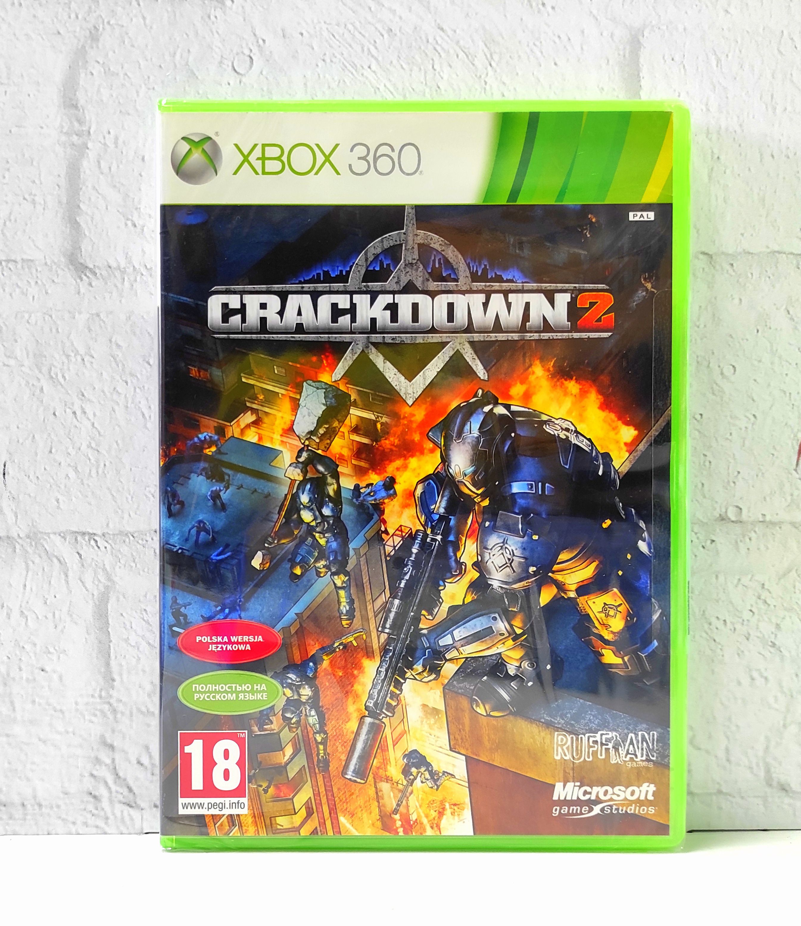 CrackDown 2 Полностью на русском Видеоигра на диске Xbox 360