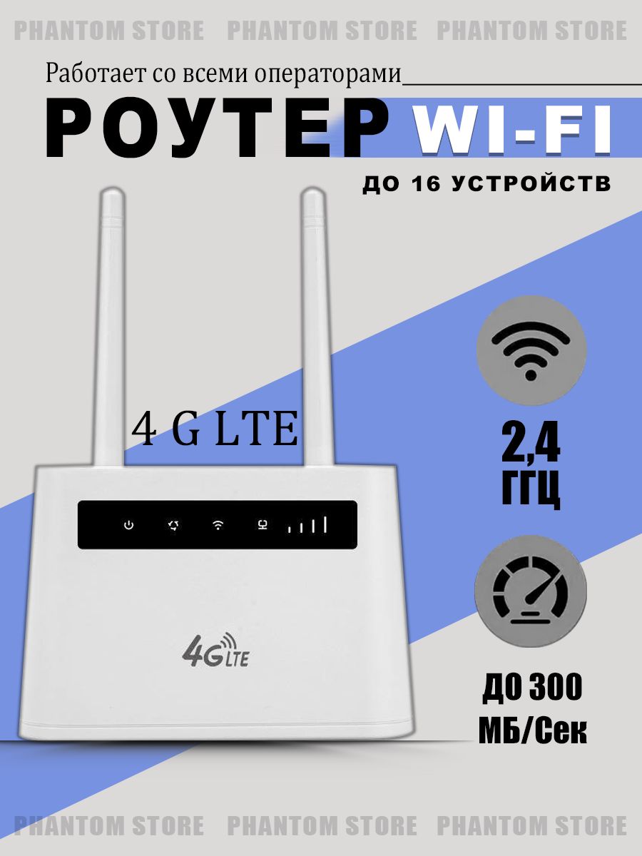 Точка доступа WiFi R102 с слотом Sim-карты 4G LTE / 2.4 ГГц / 300 Мбит +  Сим в подарок, черный, белый, 2.4 ГГц купить по низкой цене с доставкой в  интернет-магазине OZON (897238800)