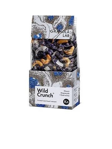 Кранч -гранола Wild Crunch Манго маракуйя + клетчатка, Granola.Lab, 260 г