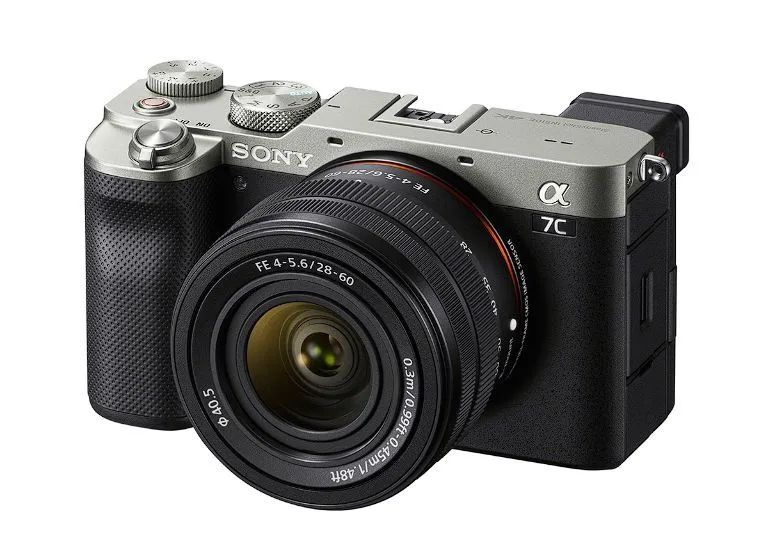 Беззеркальный фотоаппарат Sony Alpha a7C Kit 28-60, серебристый