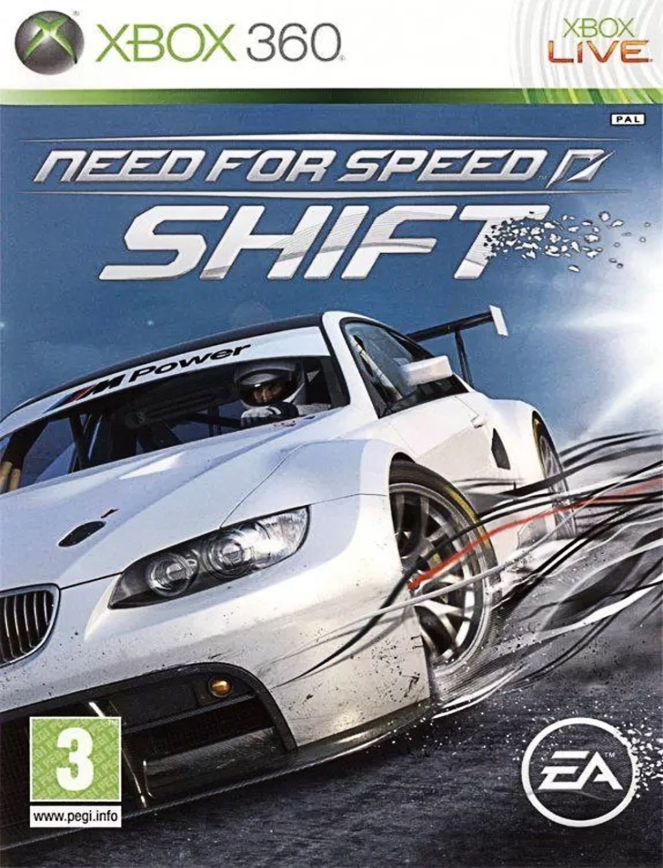 Need For Speed Shift NFS Видеоигра на диске Xbox 360. Товар уцененный