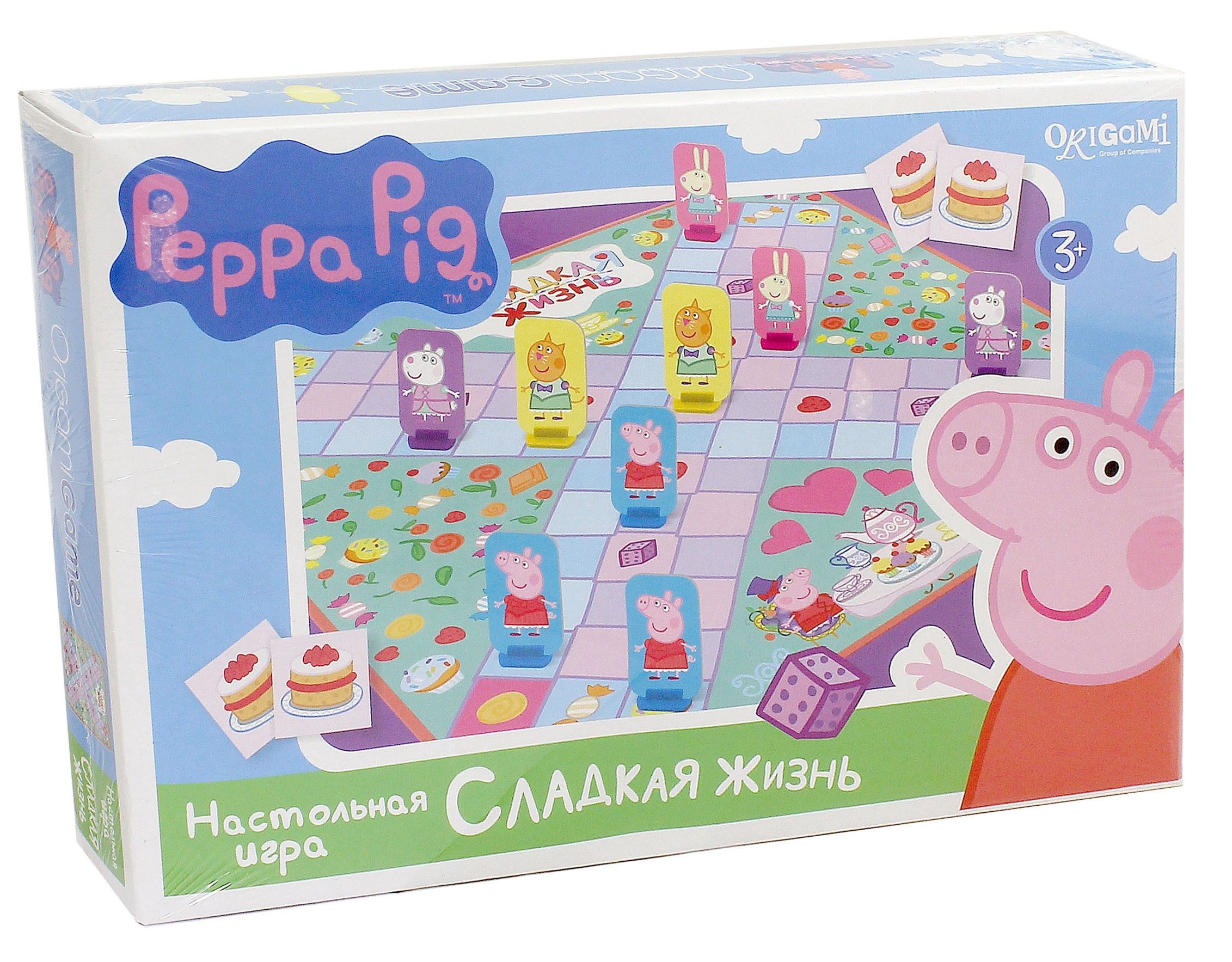 Peppa Pig. Настольная игра Сладкая жизнь