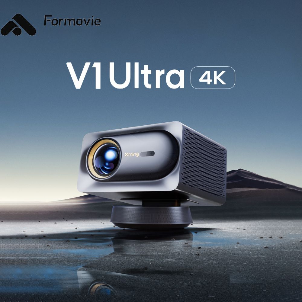 FORMOVIEПроекторXmingV1Ultra4KAIPQ,1LCD,светло-серый