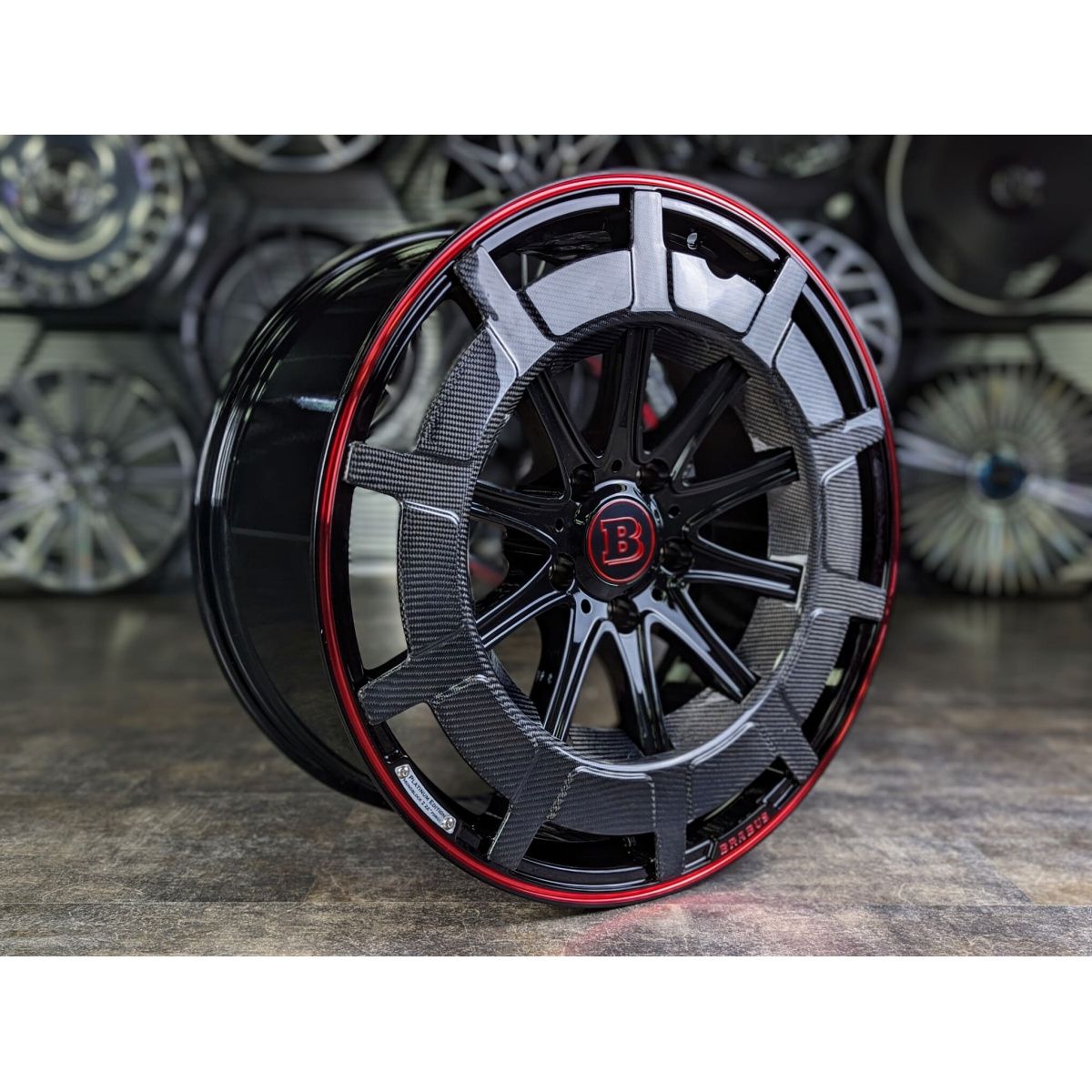 SBКолесныйдискКованый22x10"PCD5х130ET25D84.1