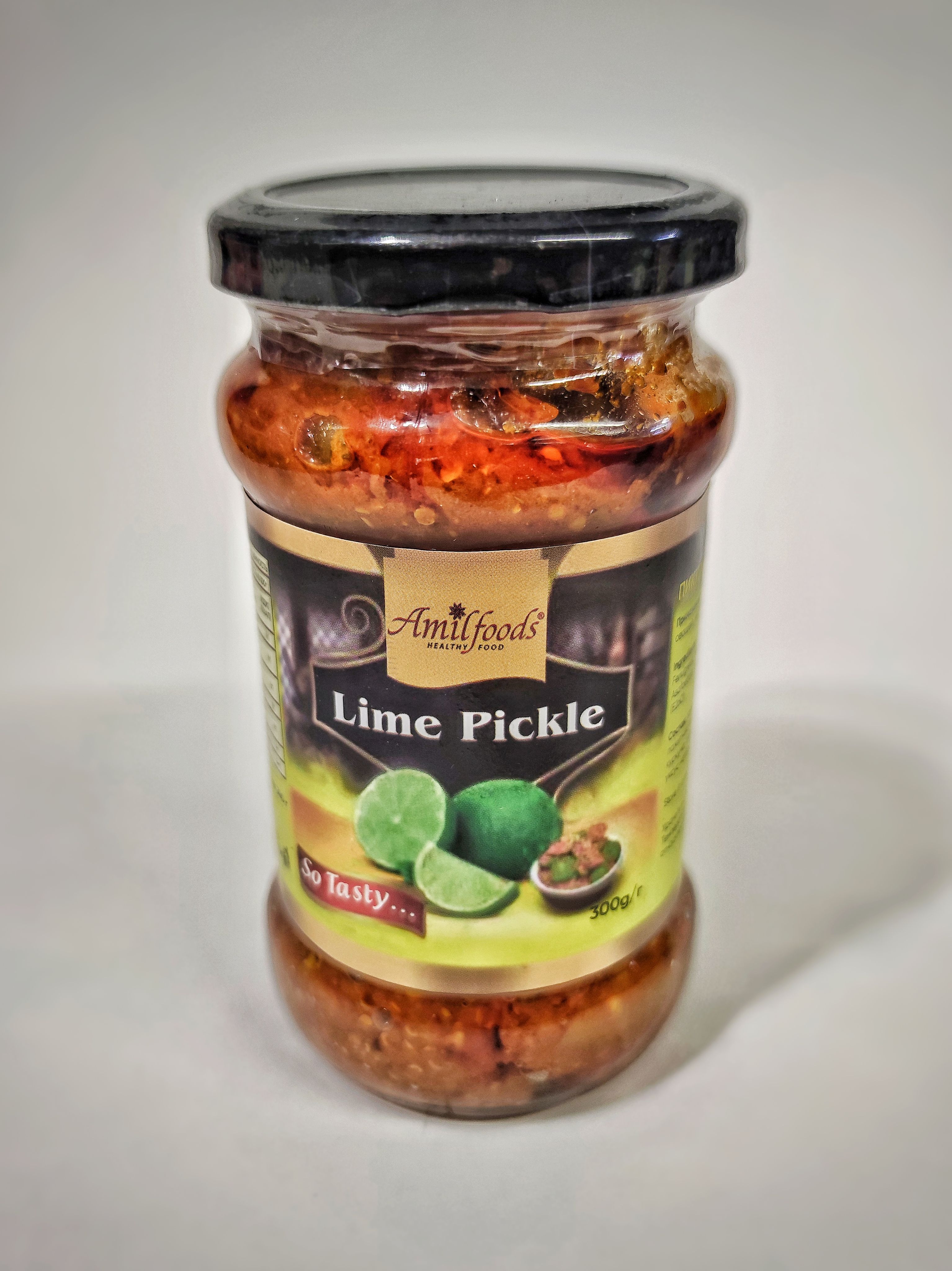 Соус Ачар Пикули лайм (кусочки), 300 гр. AMIL. Lime Pickle