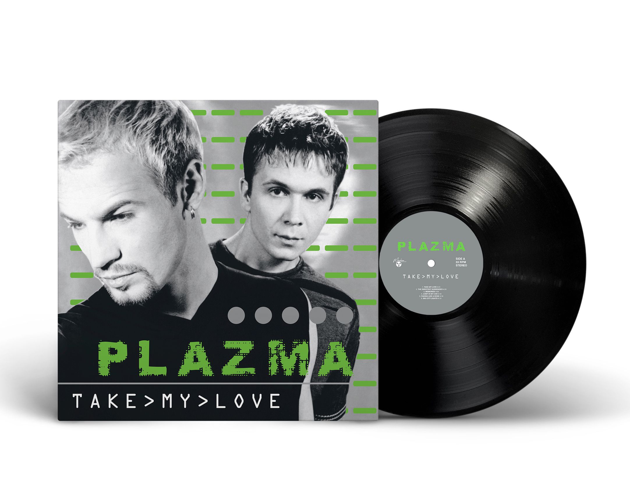 Виниловая пластинка Plazma - "Take My Love" (2000/2024) (Black Vinyl)