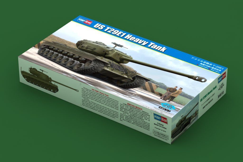 HOBBYBOSS Модельный комплект 84510 1/35 US T29E1 Тяжёлый Tank Танки