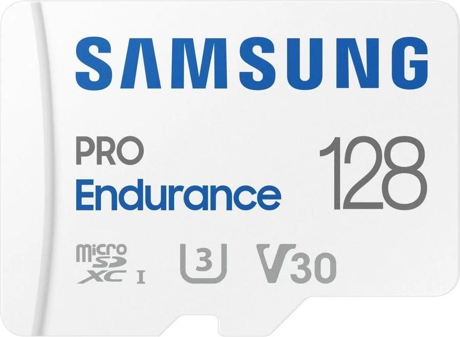 КартапамятиSamsungPROEndurancemicroSDHC128ГБ,(MB-MJ128KA/APC)+переходникSD