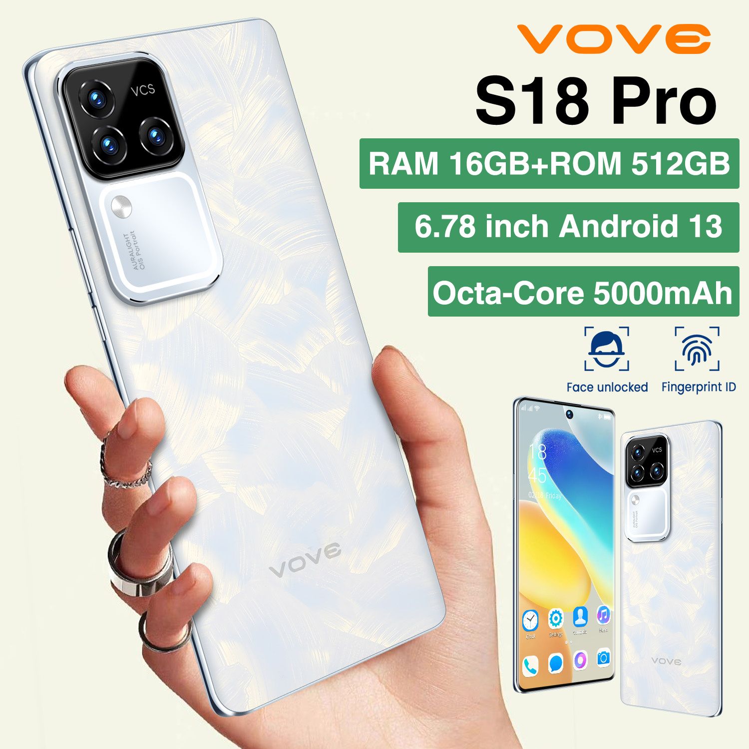 Смартфон Vove S18 Pro - купить по выгодной цене в интернет-магазине OZON  (1544291418)