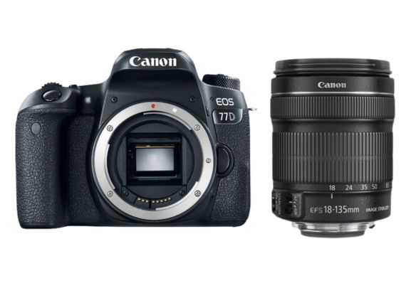 Фотоаппарат Canon EOS 77D Kit 18-135 IS STM