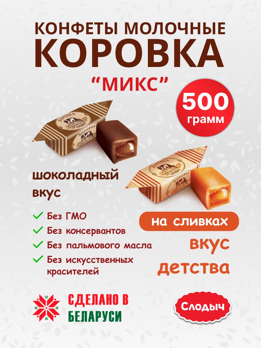 Конфеты Коровка Ассорти Купить