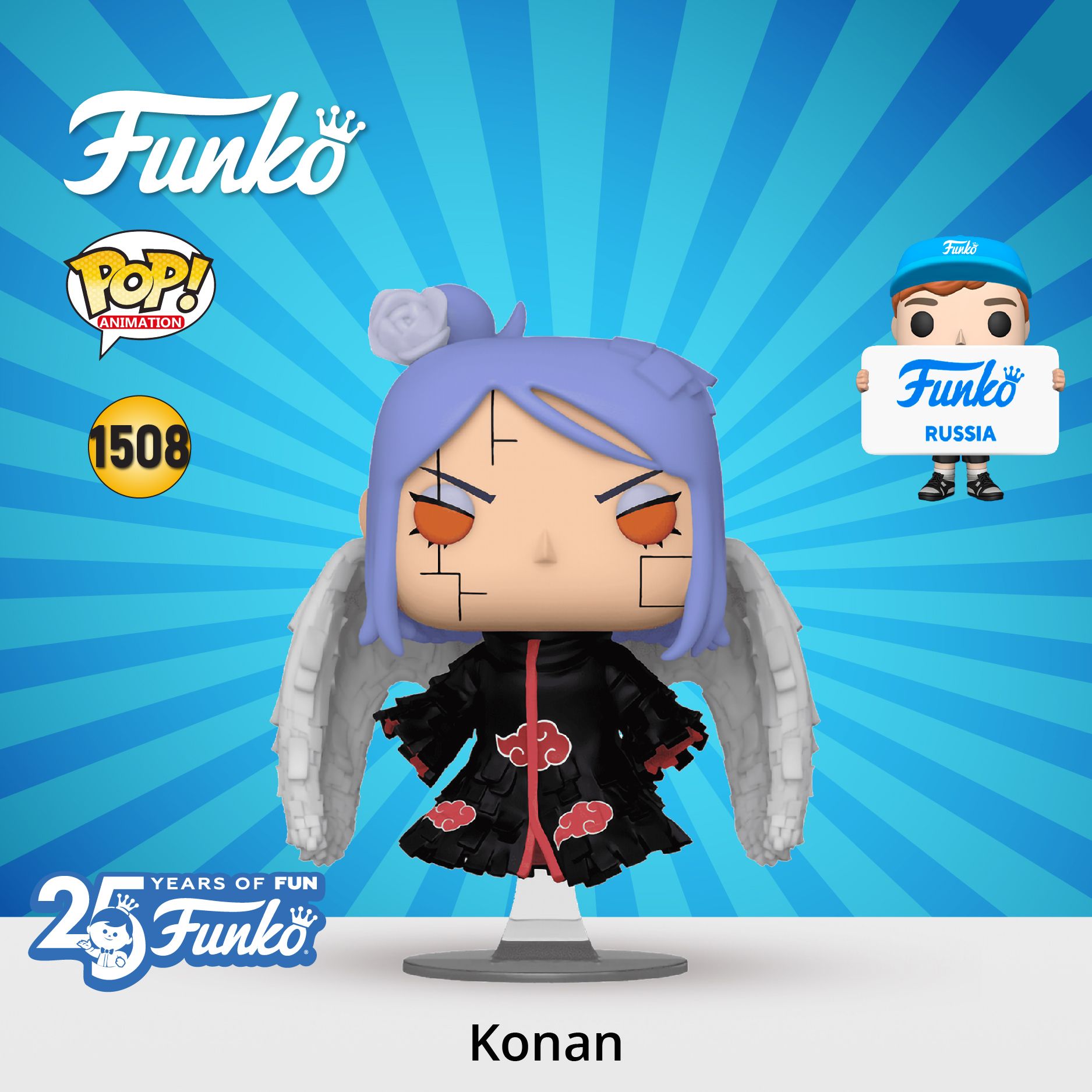 Фигурка Funko POP! Animation Naruto Shippuden Konan/ Фанко ПОП по мотивам  аниме 