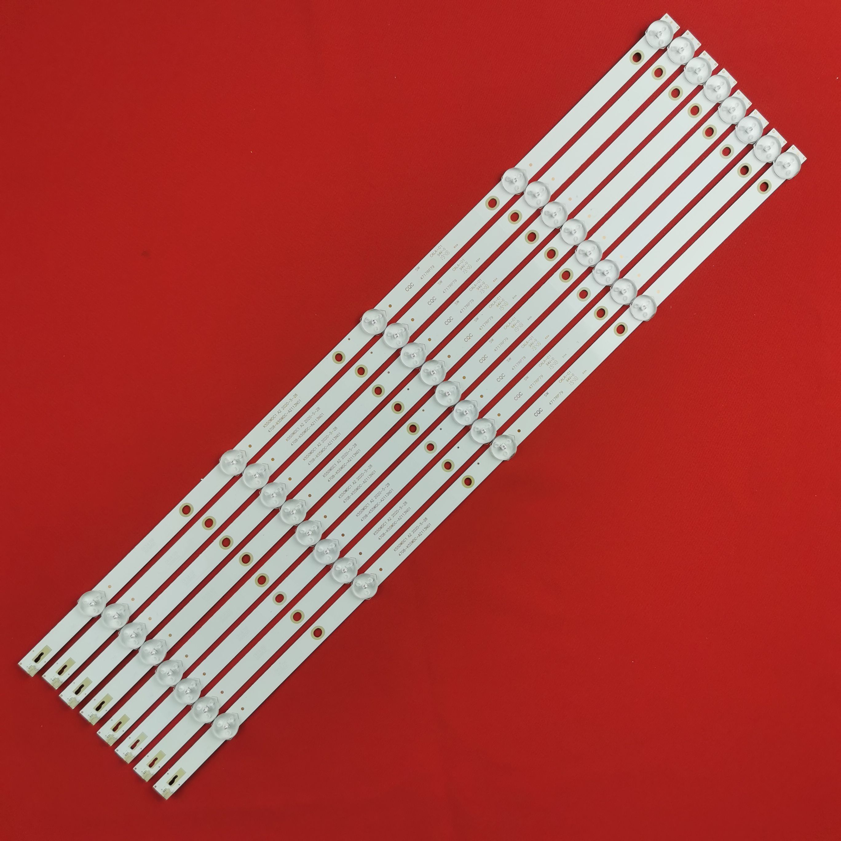 Подсветка для TOSHIBA 55U5855EC, SUPRA STV-LC55LT0010F, PHILIPS 55PUT6002, DAEWOO U55S870VKE; K550WDC1 A2 5 LED
