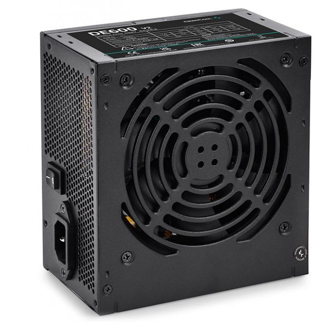 Блок питания Deepcool ATX 450W DE600 V2 80 PLUS WHITE (20+4pin) APFC 120mm fan 4xSATA RTL