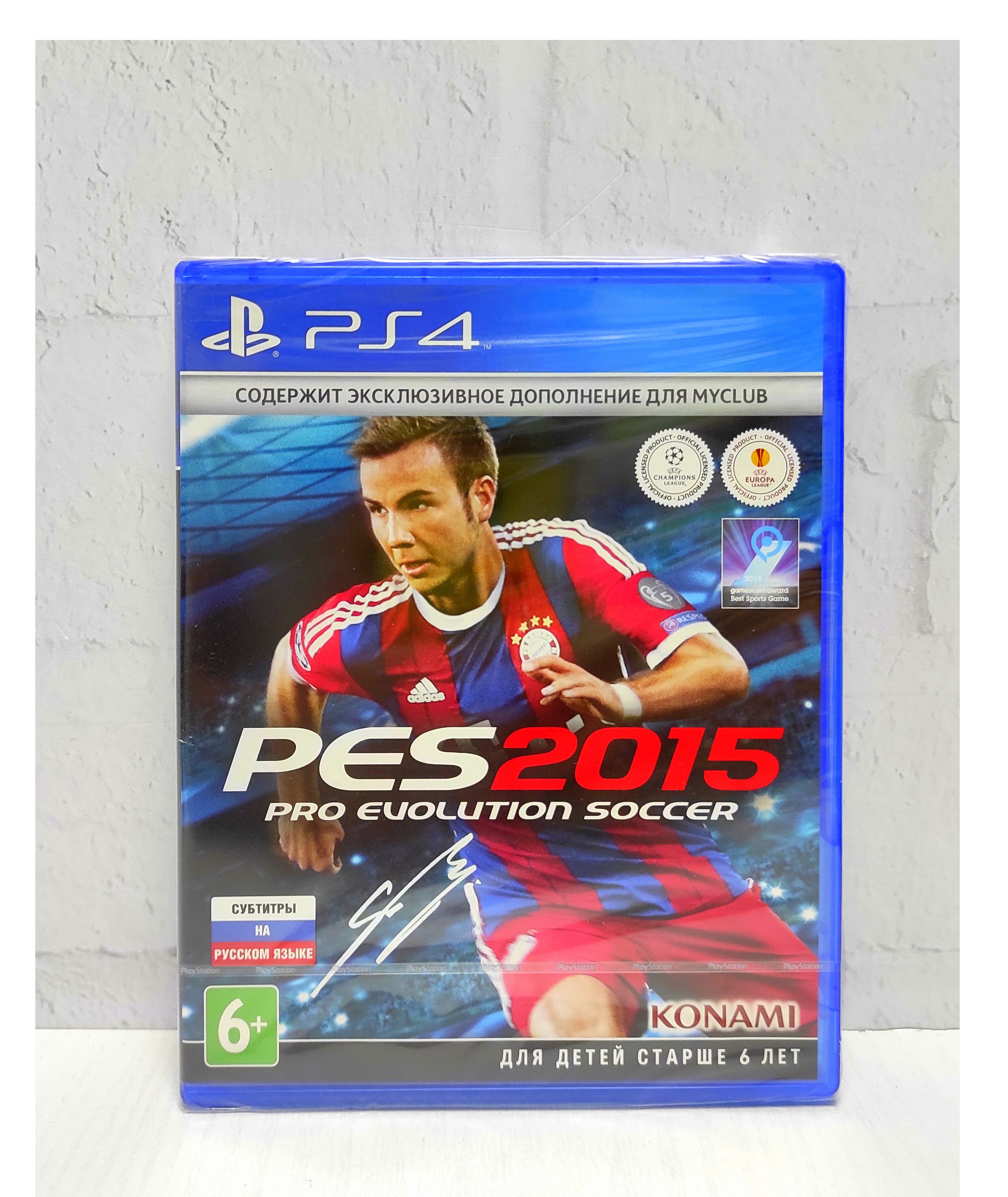 Игра PES 2015 Pro Evolution Soccer (PlayStation 4, PlayStation 5, Русские  субтитры) купить по низкой цене с доставкой в интернет-магазине OZON  (1565107783)