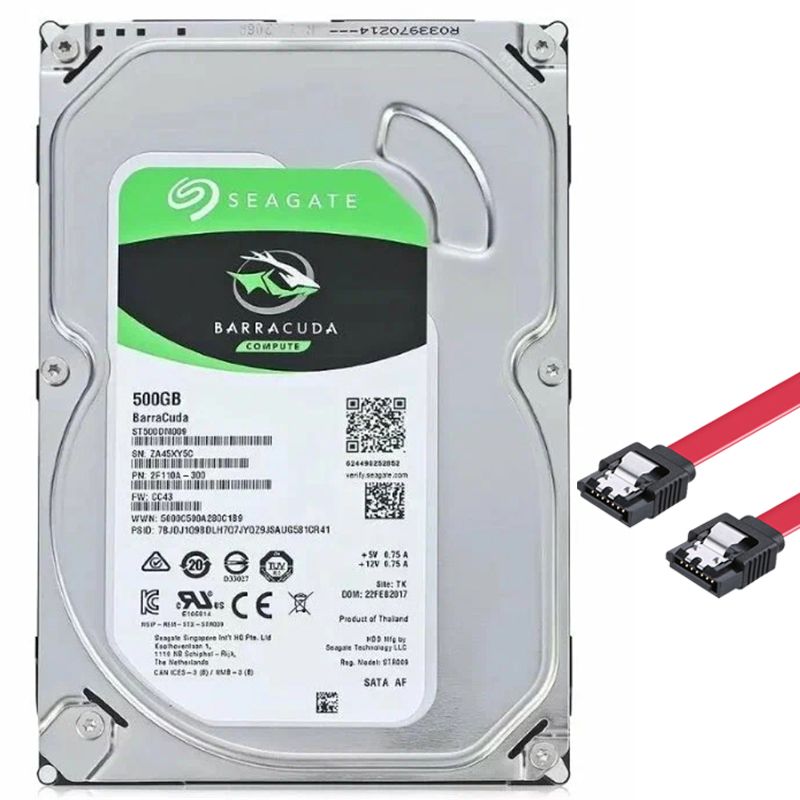 Seagate500ГБВнутреннийжесткийдискST500DM009(2EP102)