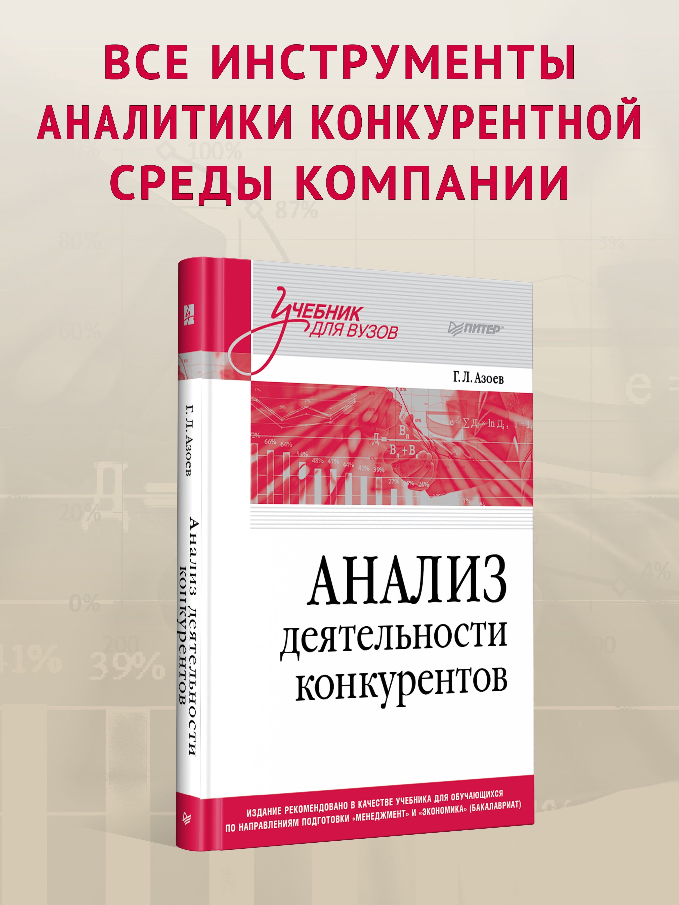 Анализ деятельности конкурентов. Учебник для вузов | Азоев Геннадий Лазаревич