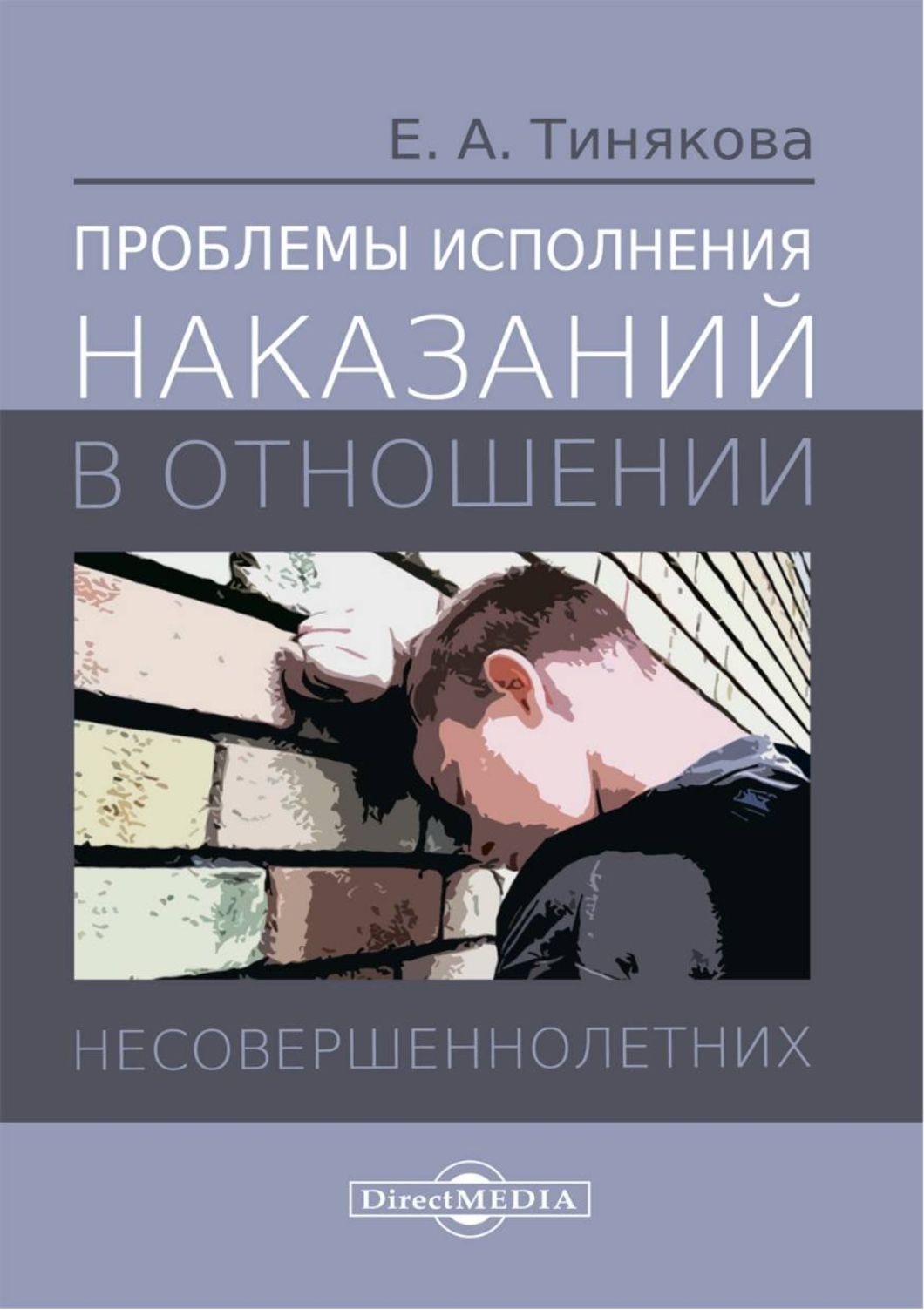 Проблемы исполнения наказаний в отношении несовершеннолетних. Монография | Тинякова Елена Александровна