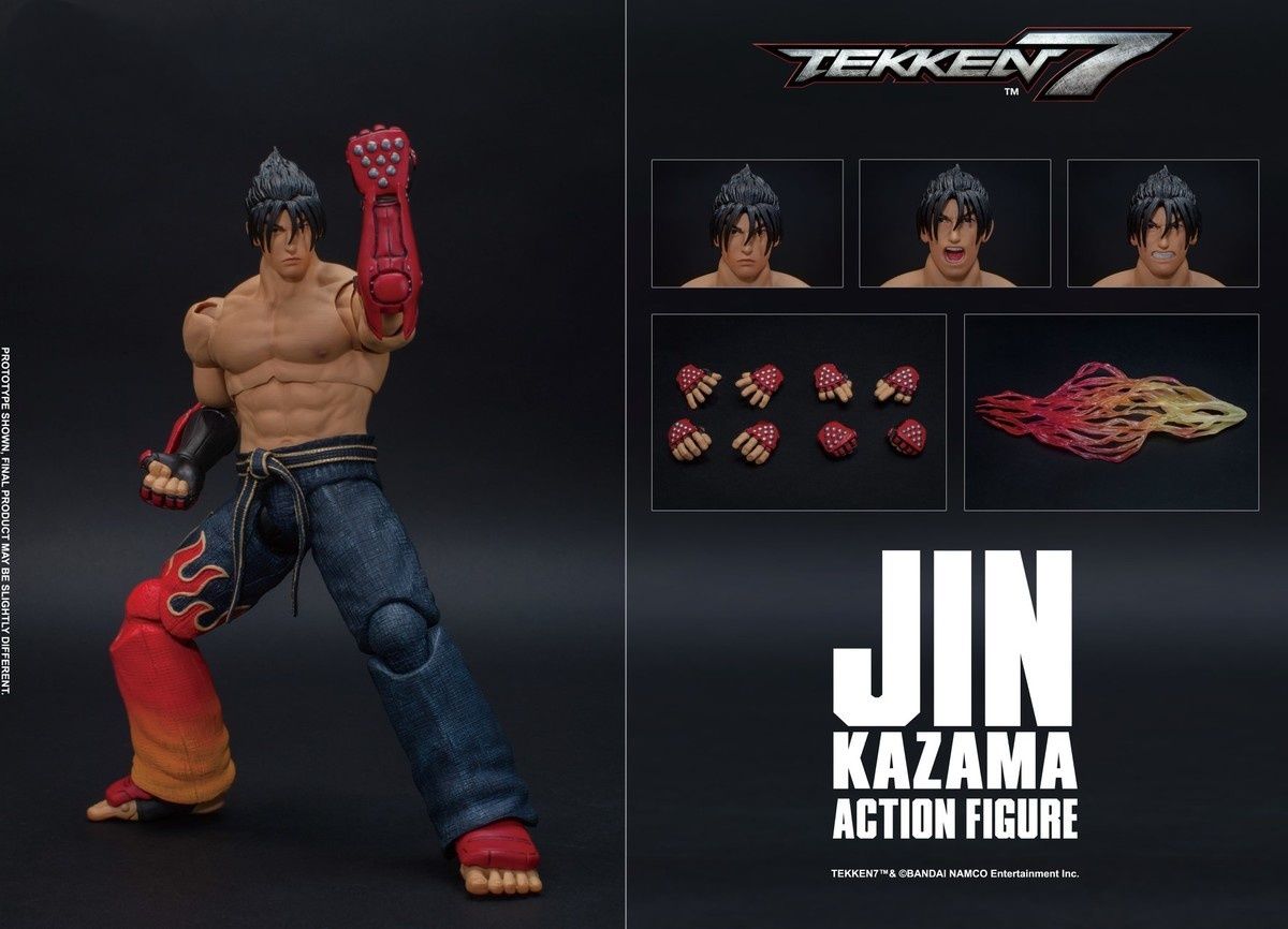 аниме фигурки Storm Collectibles Tekken 7 Jin Kazama 1/12 Action Figure -  купить с доставкой по выгодным ценам в интернет-магазине OZON (1588382237)