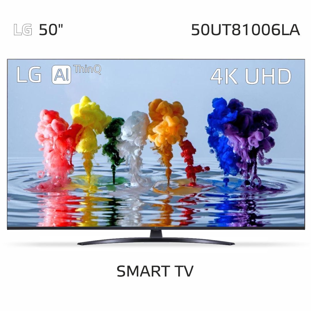 LGТелевизор50UT81006LA50"4KUHD,черный