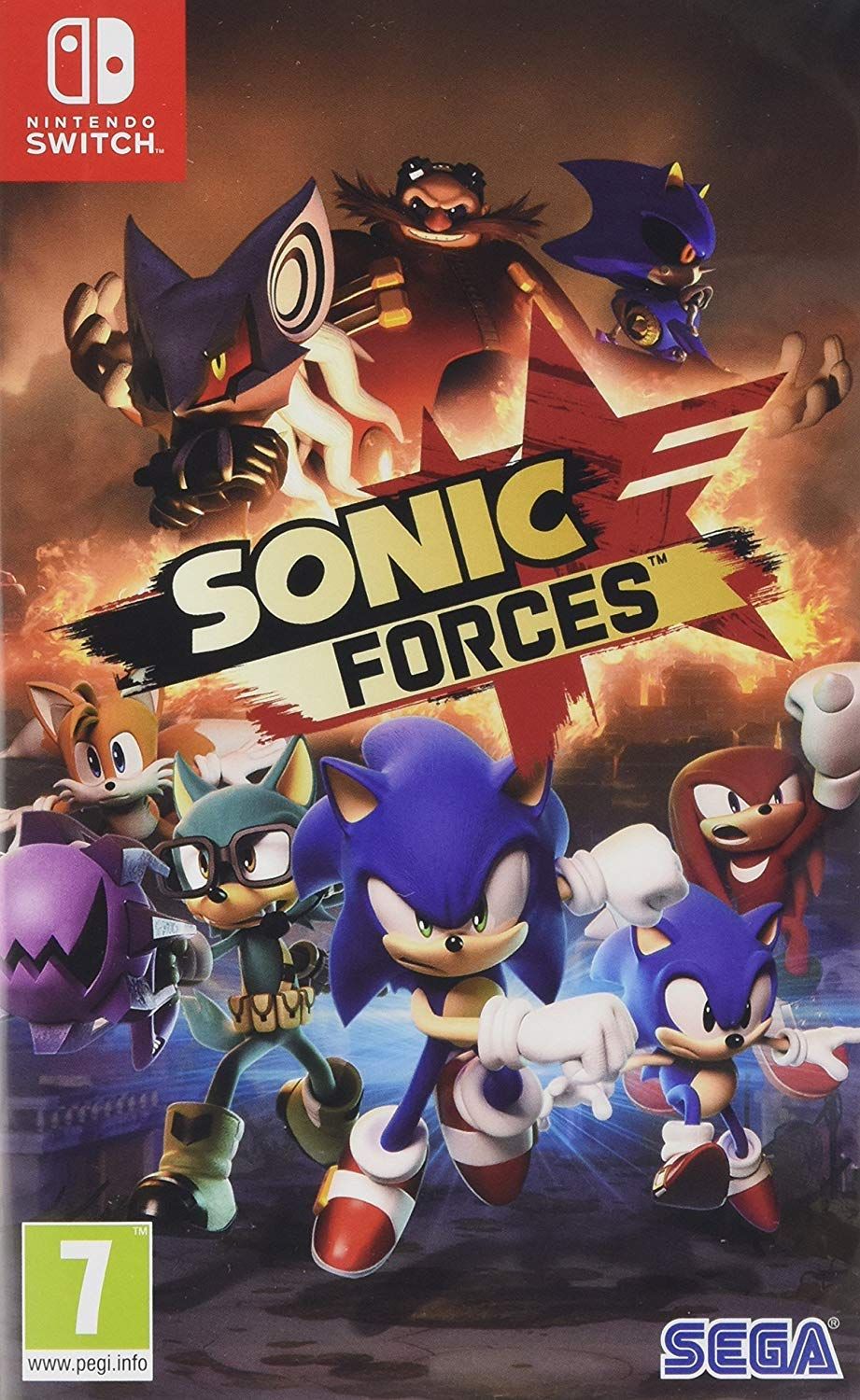 Игра Sonic Forces (Nintendo Switch, Английская версия)