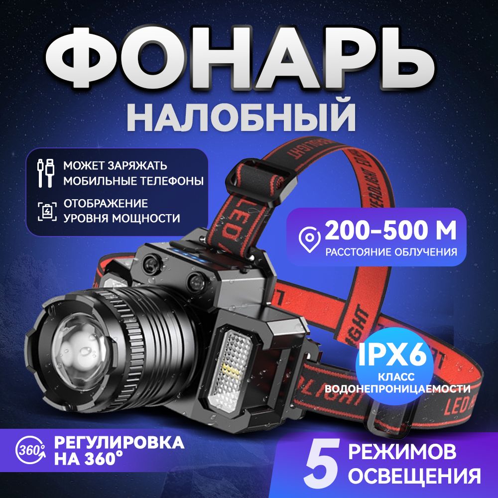 Налобныйфонарь